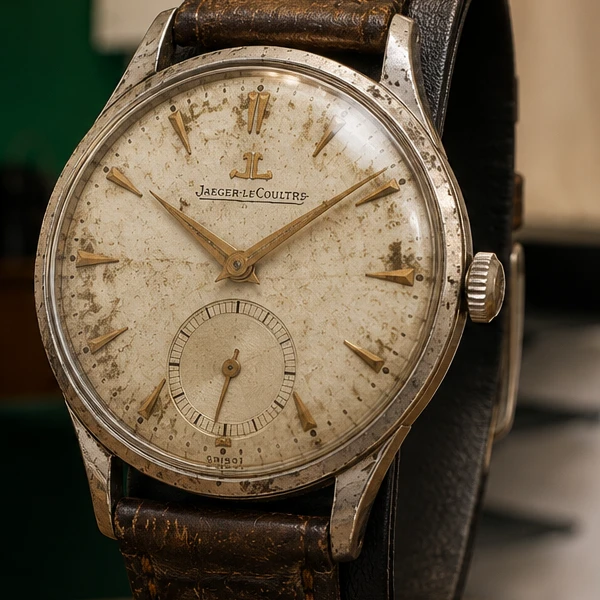 Montre Jaeger-LeCoultre avant réparation