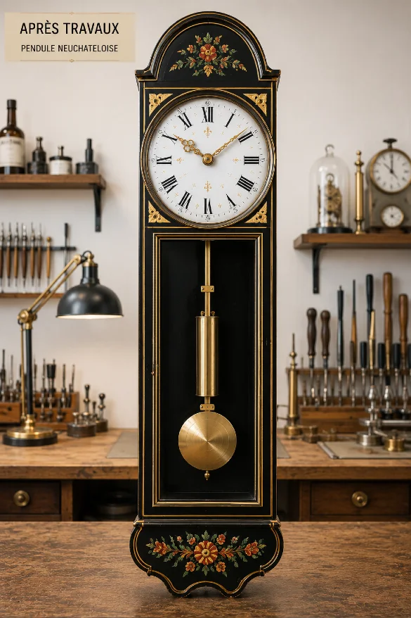 Pendule neuchateloise après