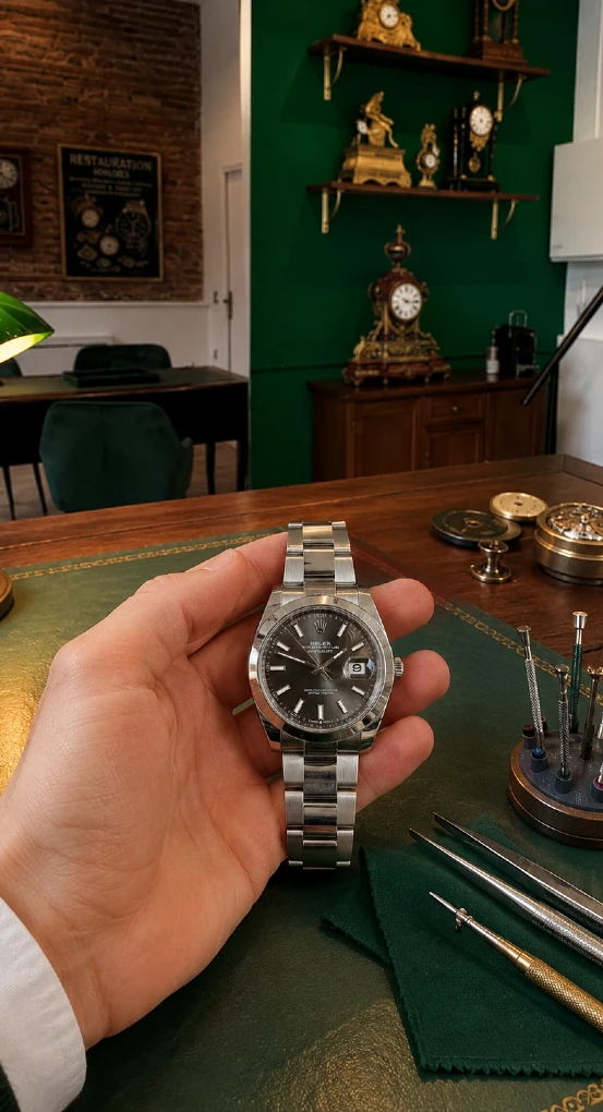 Atelier de réparation de montres de luxe — L'Artisan du Temps