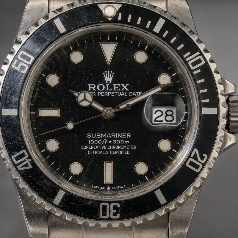 Montre Rolex avant restauration