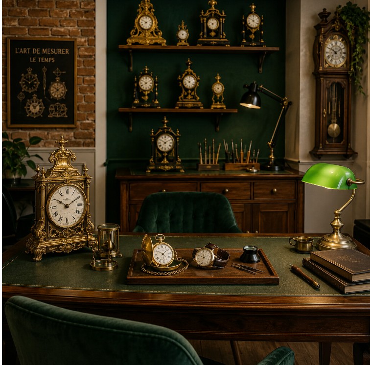 Achat et vente de pendules de collection : cheminée, Empire, bronze doré