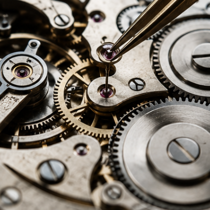 mécanisme montre gousset