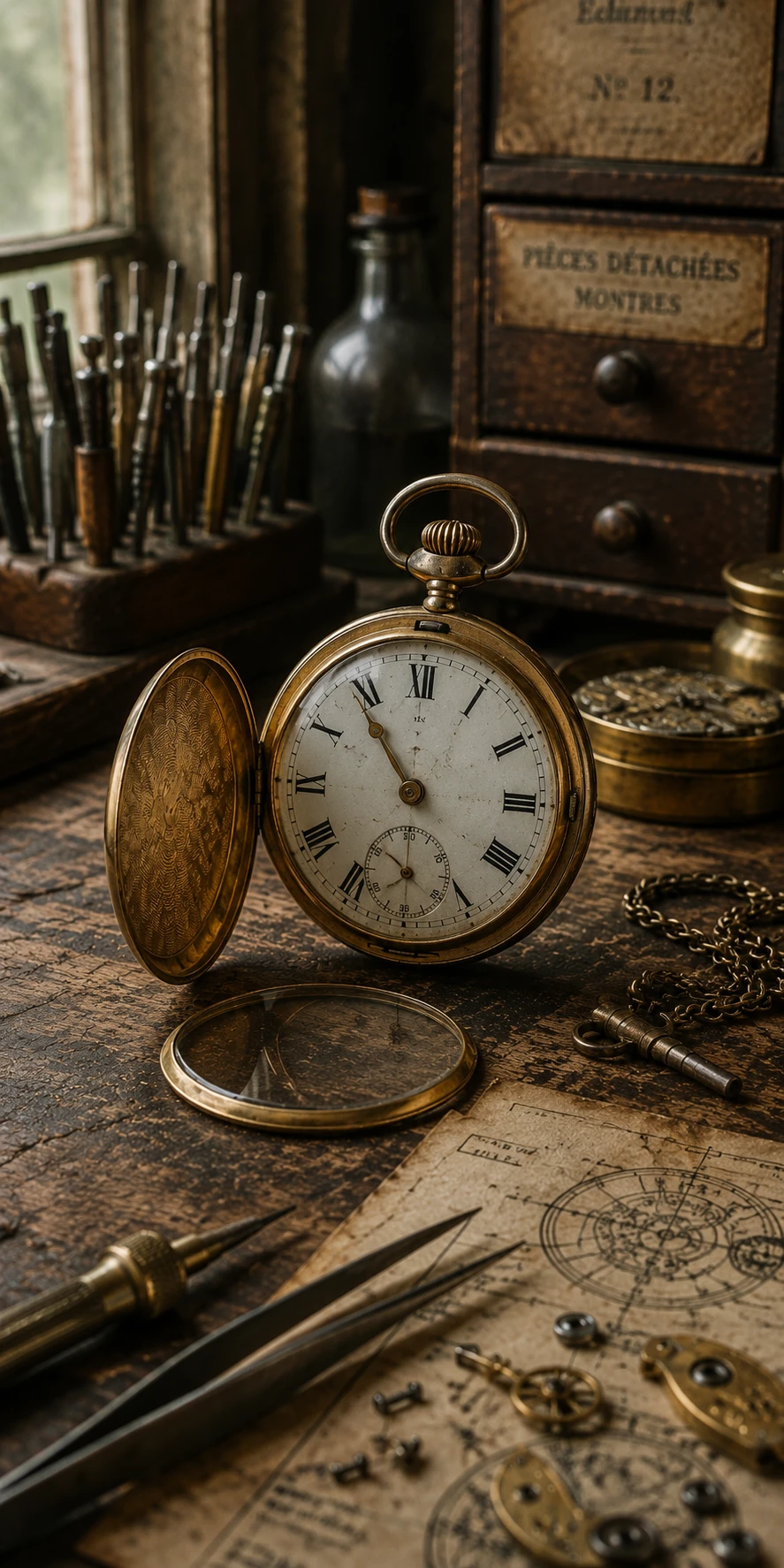 montre gousset avant